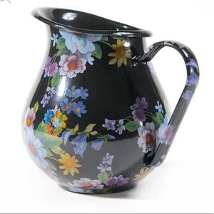Mackenzie-Childs Flower Market Pitcher - Black